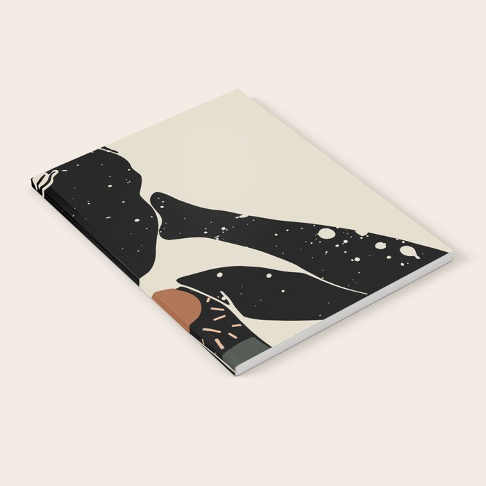 Black Hair No. 6 Notebook Gallery Image 2
