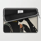 Black Hair No. 6 Laptop Sleeve Gallery Image 2