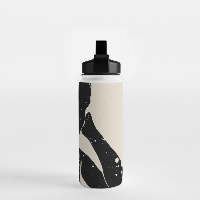 Black Hair No. 6 Water Bottle Gallery Image 2
