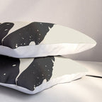 Black Hair No. 6 Pillow Sham Gallery Image 3