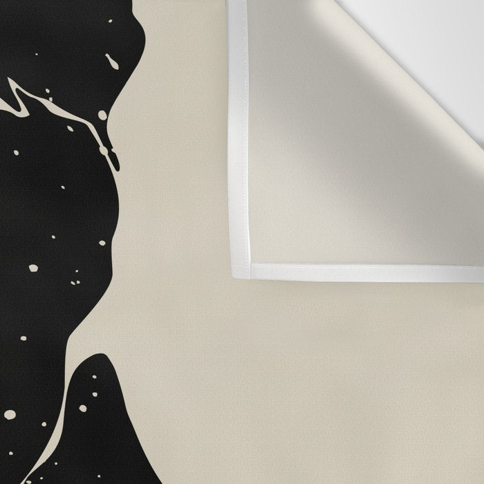 Black Hair No. 6 Wall Tapestry Gallery Image 3