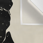 Black Hair No. 6 Wall Tapestry Gallery Image 3