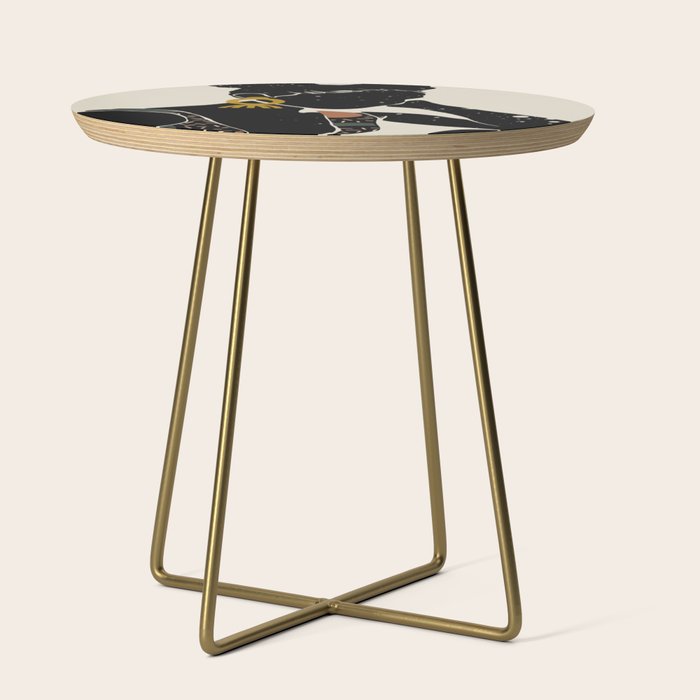 Black Hair No. 6 Side Table Gallery Image 1