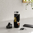 Black Hair No. 6 Water Bottle Gallery Image 4