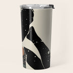 Black Hair No. 6 Travel Mug Gallery Image 2