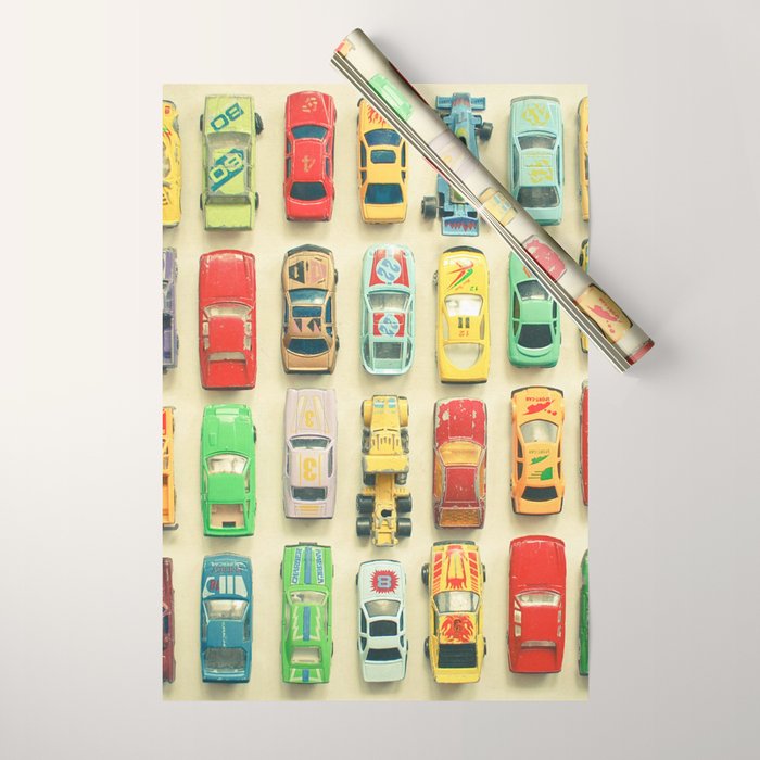 Car Park Wrapping Paper Gallery Image 1