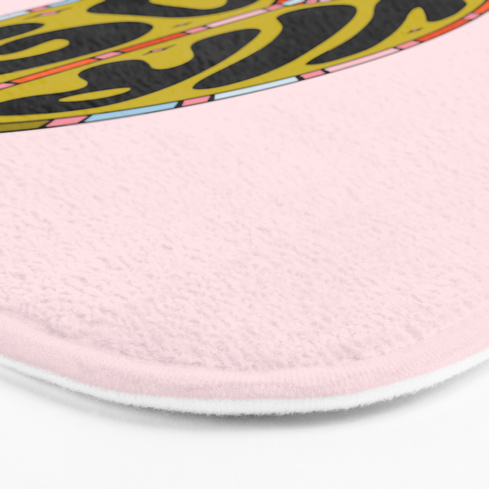 Virgo Peace Sign Bath Mat Gallery Image 3