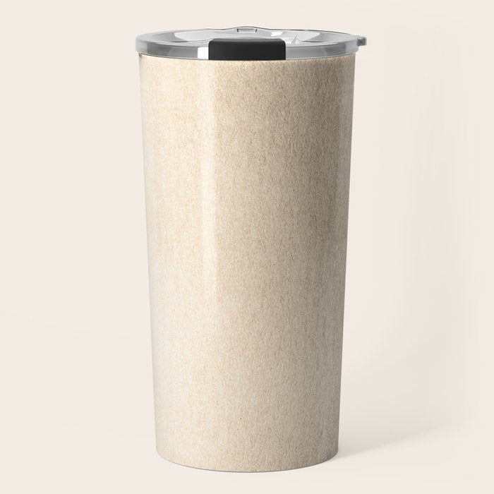 White Gold Sands Travel Mug Gallery Image 1