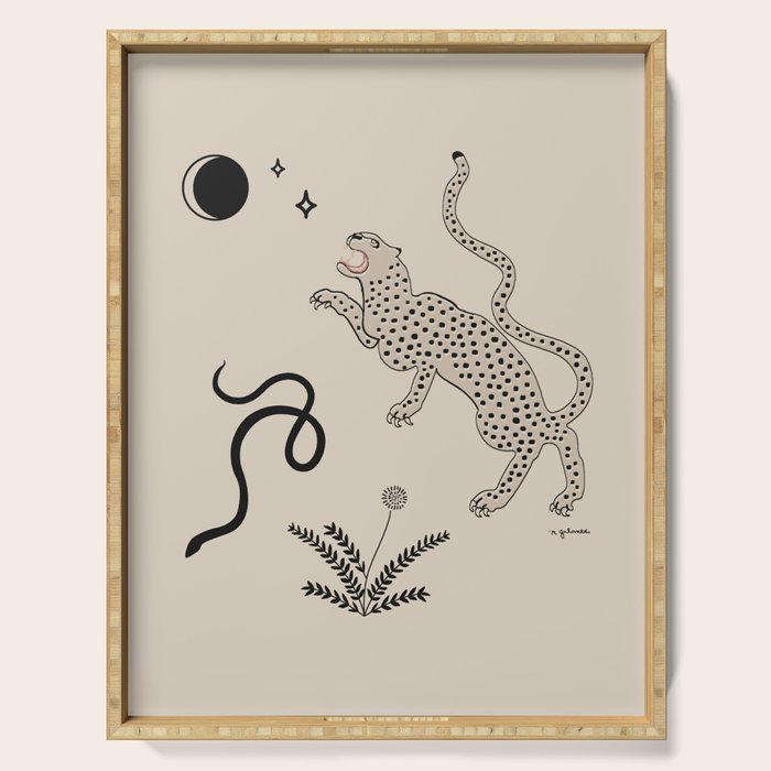 Desert Prey Serving Tray Gallery Image 1