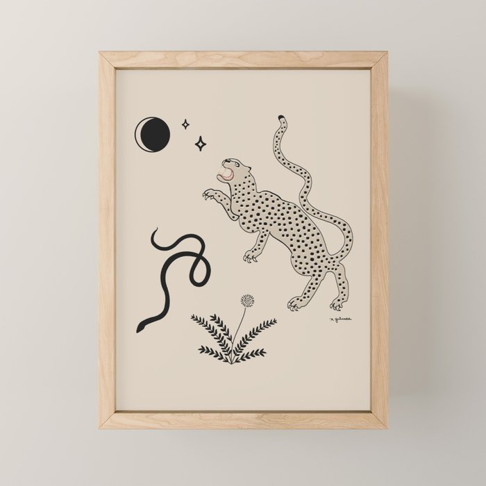 Desert Prey Mini Art Print Gallery Image 1