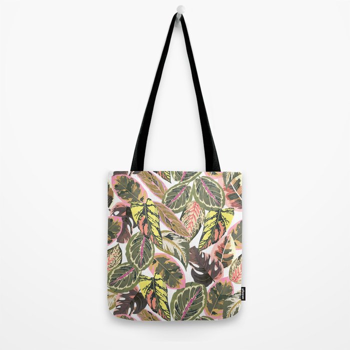 Wild jungle botanical leaves 63 Tote Bag Gallery Image 2