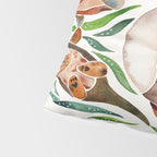 Five Otters - Green Seaweed Pillow Sham Gallery Image 4