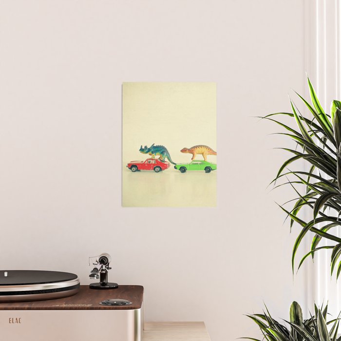Dinosaurs Ride Cars Poster Gallery Image 2