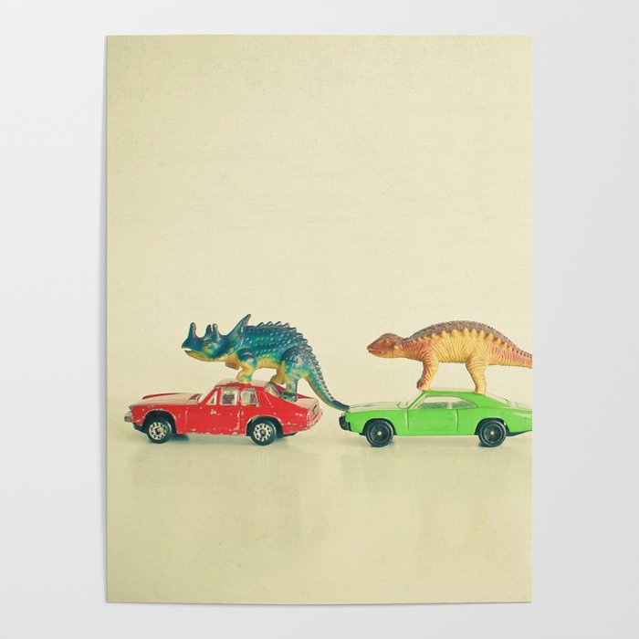 Dinosaurs Ride Cars Poster Gallery Image 4