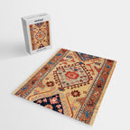 Bakhshaish Azerbaijan Northwest Persian Long Rug Print Jigsaw Puzzle Gallery Image 2