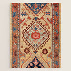 Bakhshaish Azerbaijan Northwest Persian Long Rug Print Jigsaw Puzzle Gallery Image 1