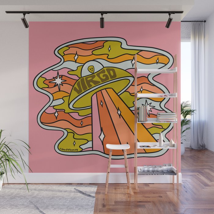Virgo UFO Wall Mural Gallery Image 1