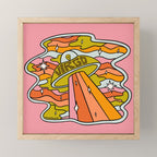 Virgo UFO Mini Art Print Gallery Image 1