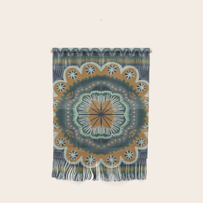 Winter Symmetric Pattern Wall Hanging Gallery Image 1