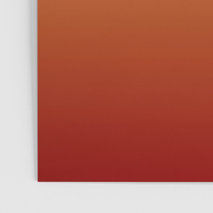 OMBRE RUST YELLOW COLOR Poster Gallery Image 3