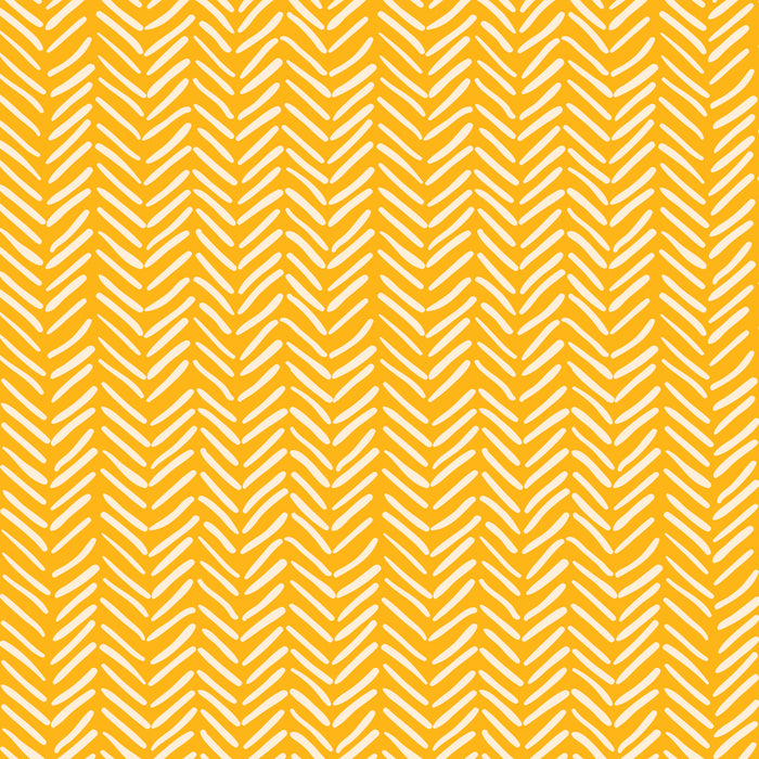 Arrow Lines Pattern in Mustard Yellow shades 1 Coffee Mug Gallery Image 2