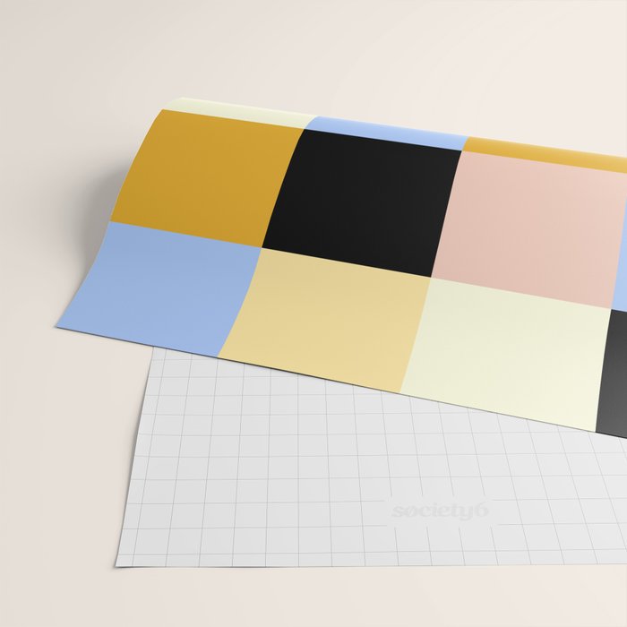 Bold Colorful Checks Pattern - Large XXXV Wrapping Paper Gallery Image 2