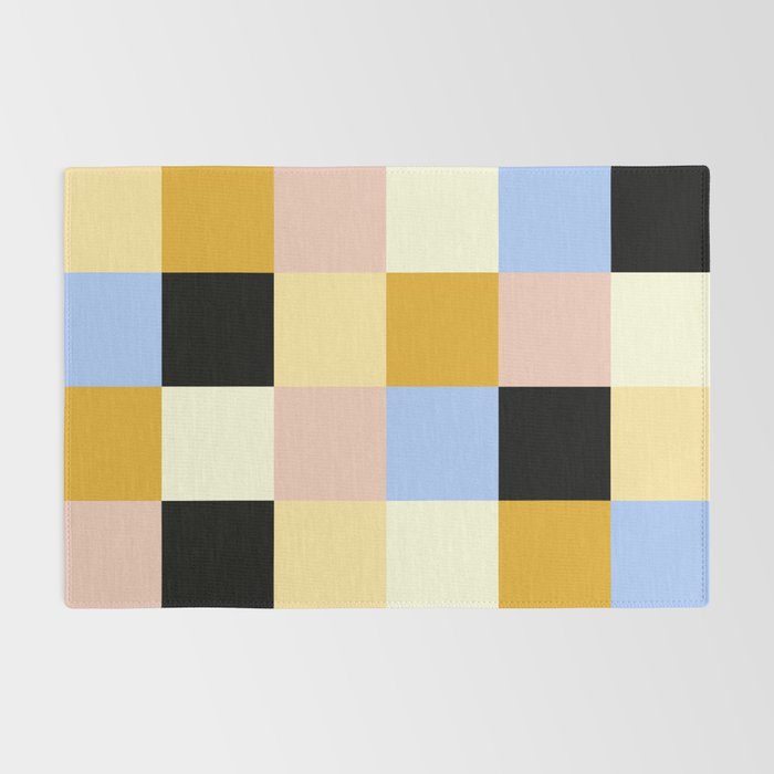 Bold Colorful Checks Pattern - Large XXXV Rug Gallery Image 2