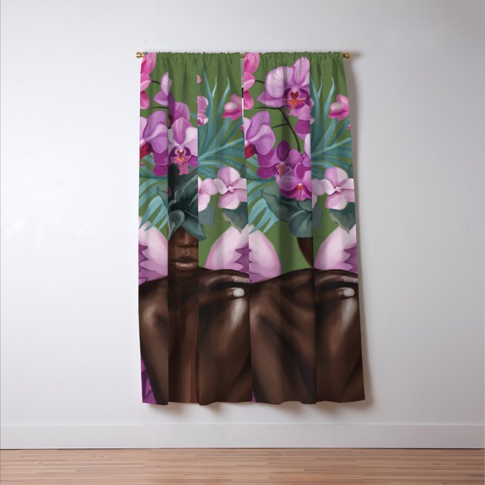 Celestial Bloom Window Curtain Gallery Image 3