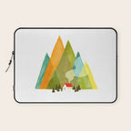 House at the foot of the mountains Laptop Sleeve Gallery Image 1