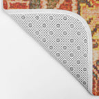 Borujerd Vintage Persian Tribal Rug Print Bath Mat Gallery Image 2