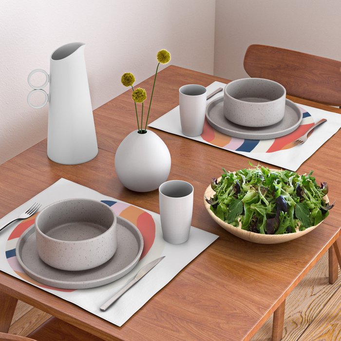 moab, canyon stripes Placemat Gallery Image 2