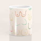 Pastel Boobs Drawing Coffee Mug Gallery Image 4