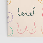 Pastel Boobs Drawing Poster Gallery Image 3