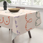 Pastel Boobs Drawing Tablecloth Gallery Image 3