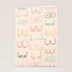 Pastel Boobs Drawing Stationery Card Gallery Image 2