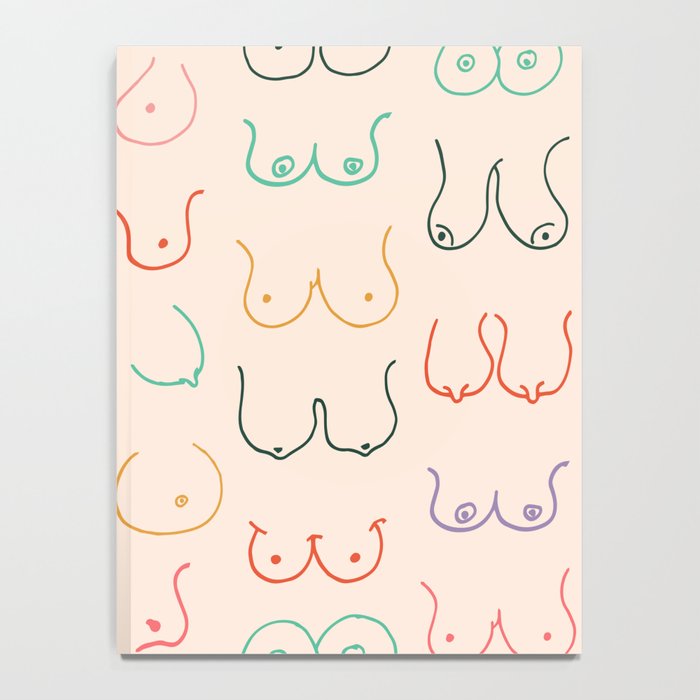 Pastel Boobs Drawing Notebook Gallery Image 4