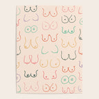 Pastel Boobs Drawing Poster Gallery Image 4