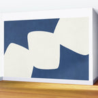 Minimal Shapes blue Wall Mural Gallery Image 2
