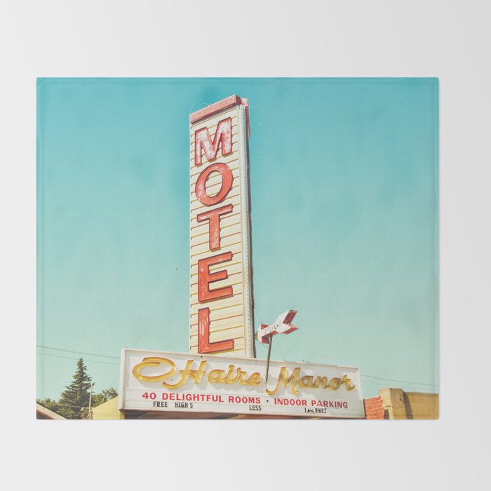 O'Haire Manor Motel Throw Blanket Gallery Image 2