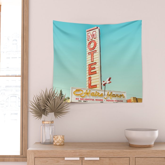 O'Haire Manor Motel Wall Tapestry Gallery Image 2