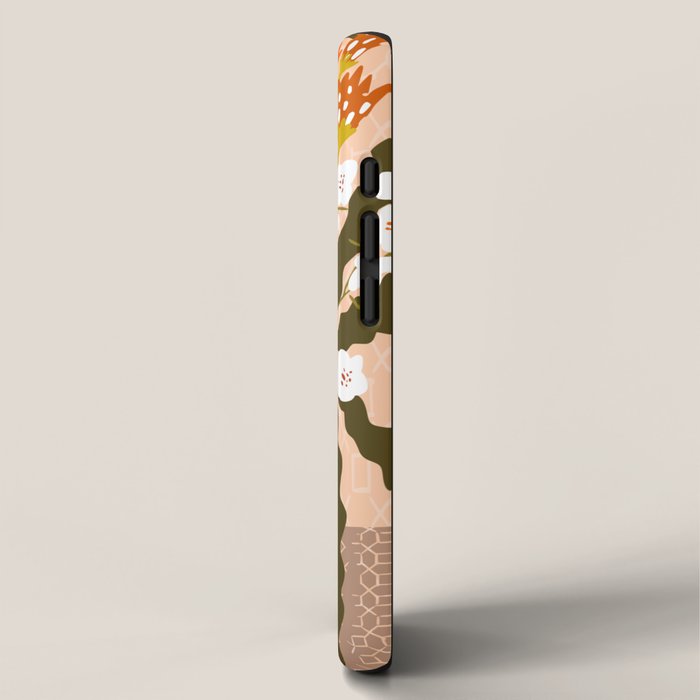 Matisse Flower Vase modern Illustration earthy colors iPhone Case Gallery Image 2