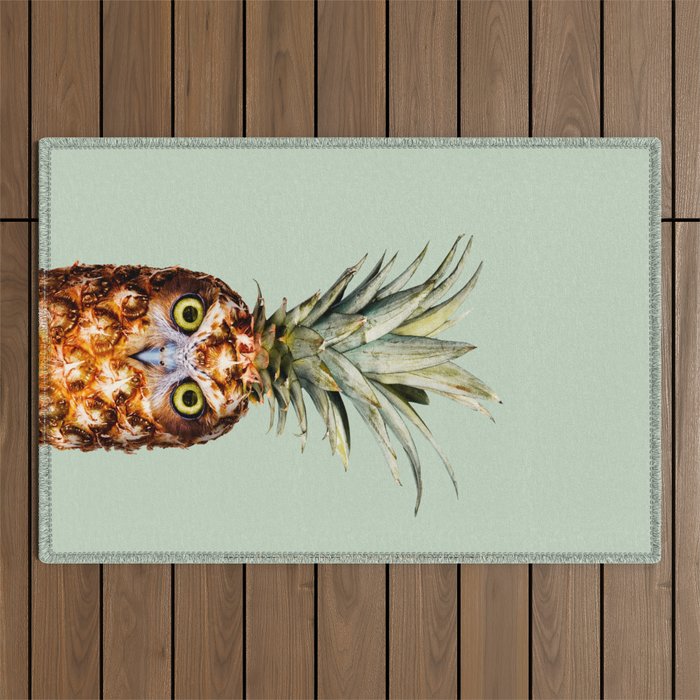 PINEAPPLE OWL Outdoor Rug Gallery Image 1