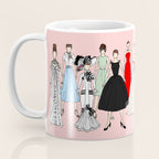 Think Pink Outfits Fashion Audrey Coffee Mug Gallery Image 3