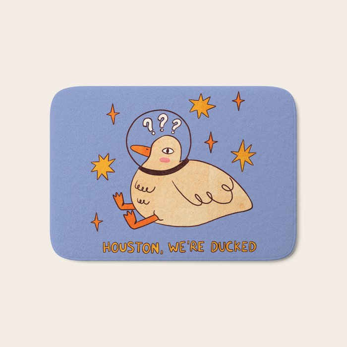 Houston, we're ducked Bath Mat Gallery Image 1