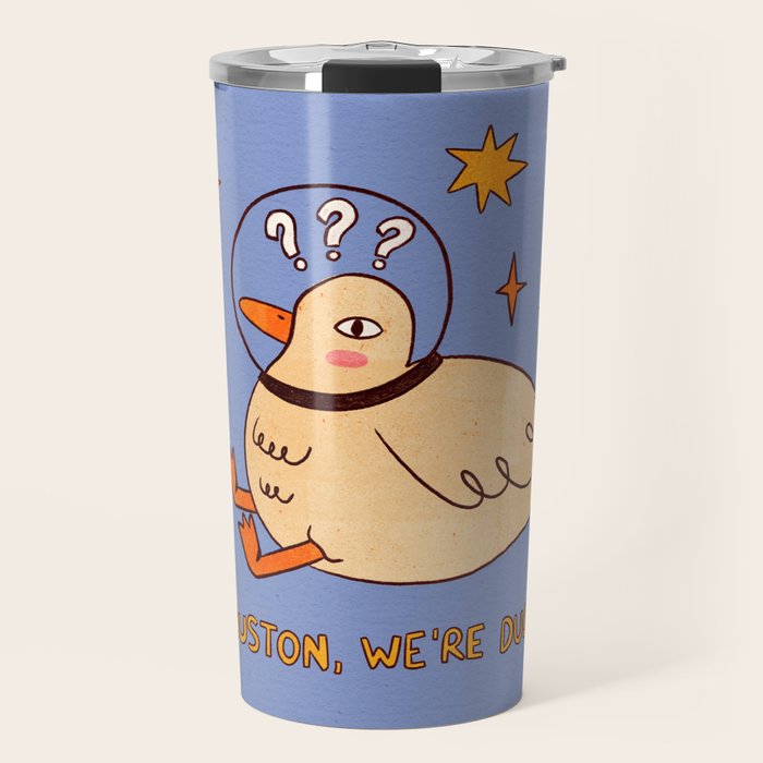 Houston, we're ducked Travel Mug Gallery Image 1