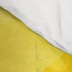 Big yellow watercolor flowers Comforter Gallery Image 4