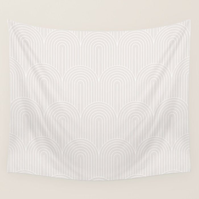 Art Deco Arch Pattern LXII Wall Tapestry Gallery Image 4