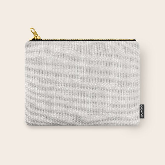 Art Deco Arch Pattern LXII Carry All Pouch Gallery Image 1
