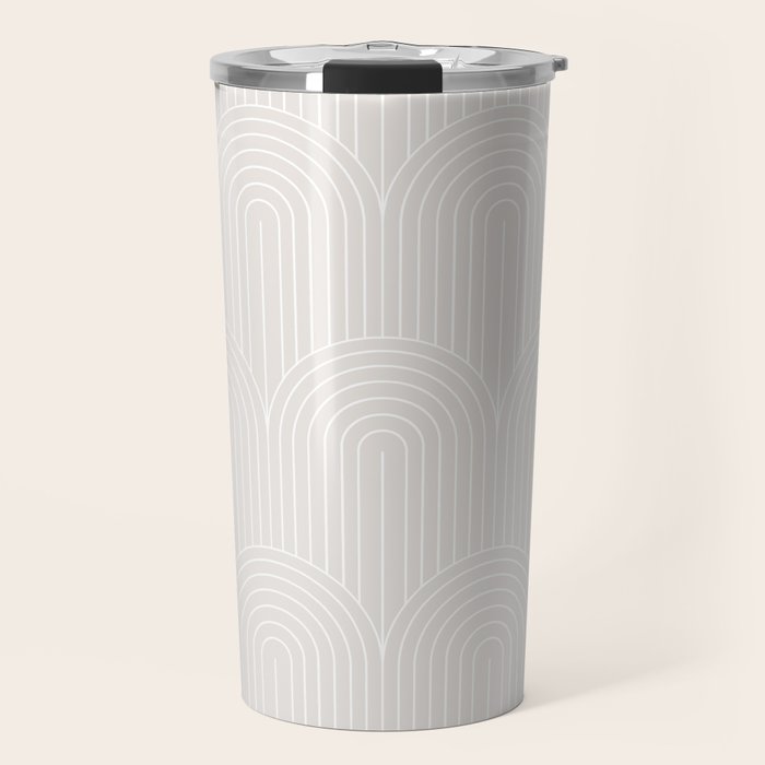 Art Deco Arch Pattern LXII Travel Mug Gallery Image 1