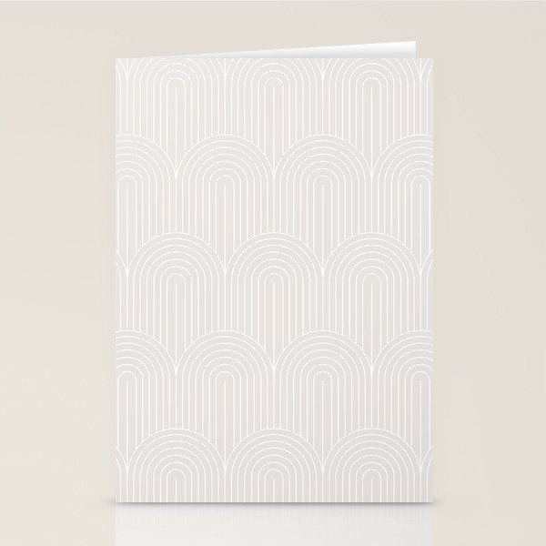 Art Deco Arch Pattern LXII Stationery Card Gallery Image 2